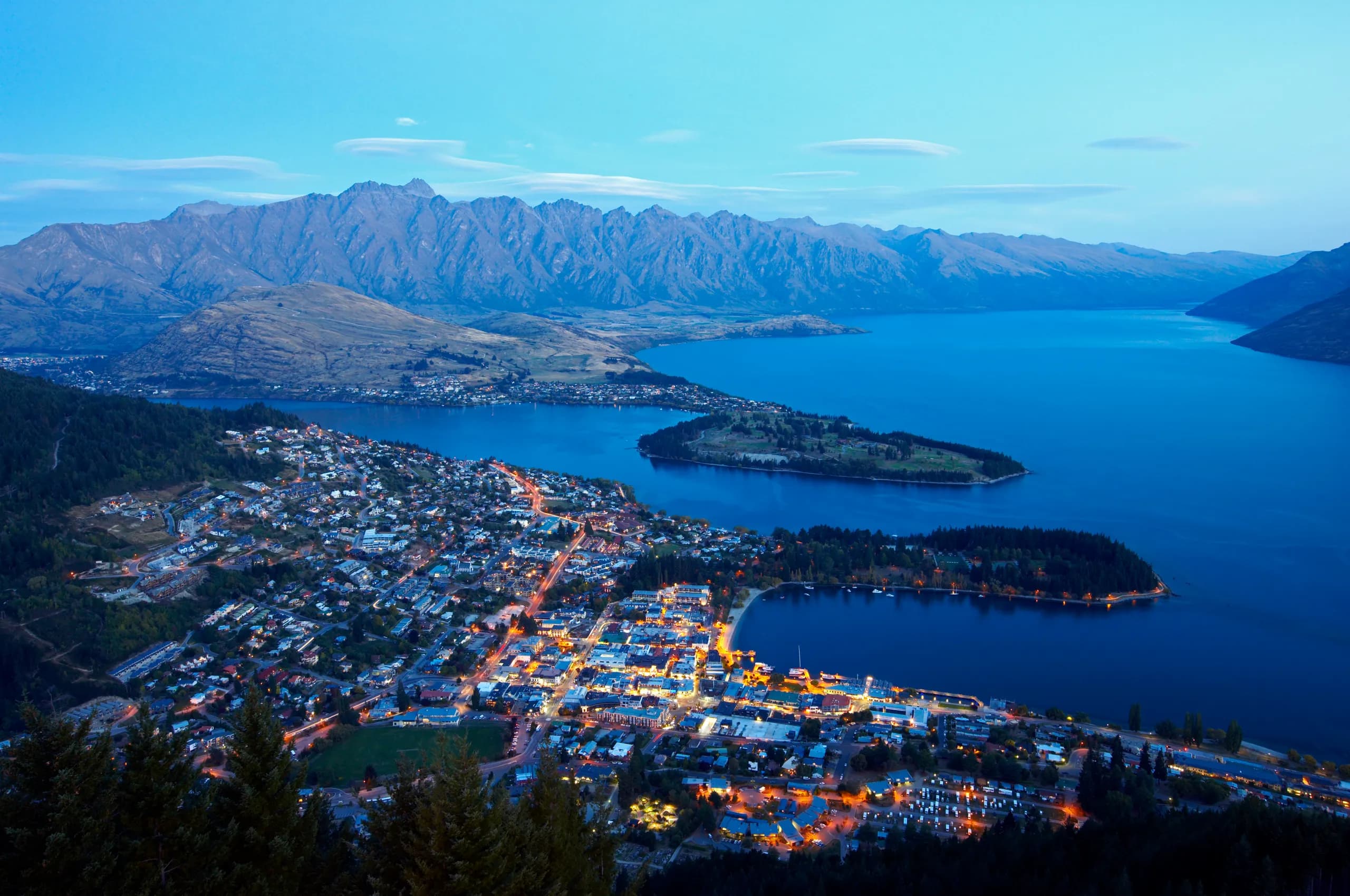 Queenstown — Lake Wakatipu and The Remarkables