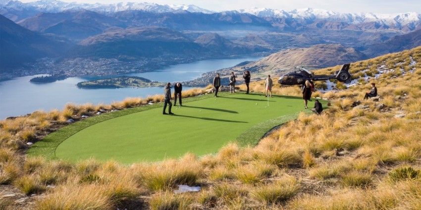 Golf - Over the top Golf