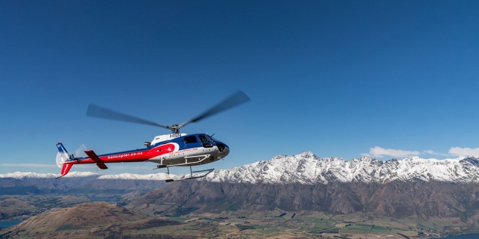Helicopter Flight - The Remarkables